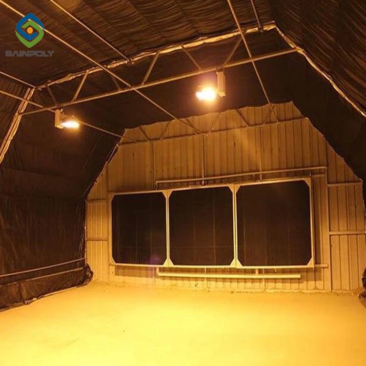serre agricole gewaechshaus prefabricated house professional agricultural greenhouses light deprivation blackout greenhouse