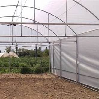 livestock tunnel greenhouse hot-dip galvanized Farming chickens and ducks Poultry use Farms
