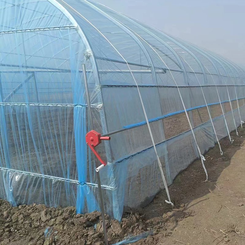 livestock tunnel greenhouse hot-dip galvanized Farming chickens and ducks Poultry use Farms
