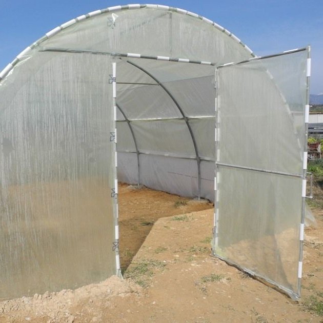 livestock tunnel greenhouse hot-dip galvanized Farming chickens and ducks Poultry use Farms