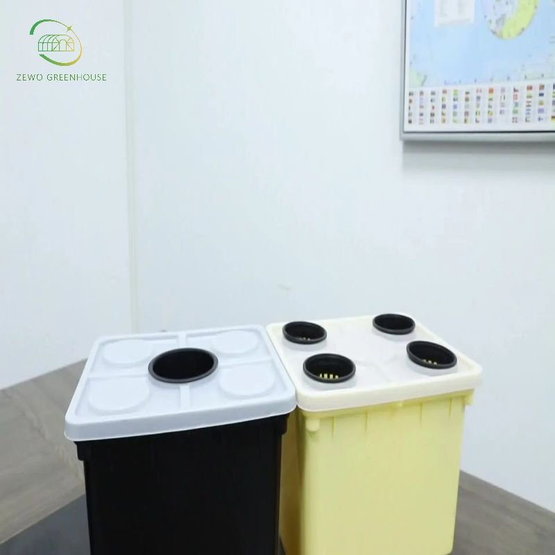 ZEWO Dutch Bucket Hydroponic Cultivation System with High Quality for Planting