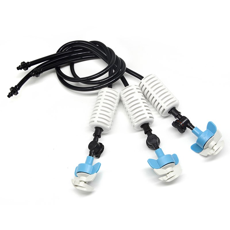 Garden sprinkler hanging plastic rain pipe micro sprinkler irrigation sprinkler for greenhouse