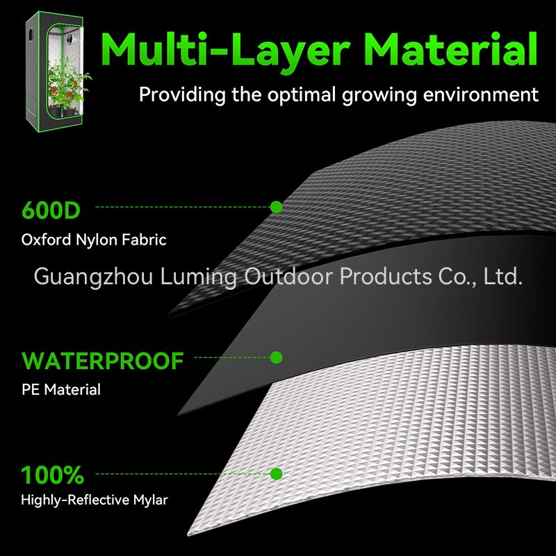 40X40X120CM Factory Outlet Convenient Installation Growe Greenhouse Growing Tent Grow Box Set Complete Indoor