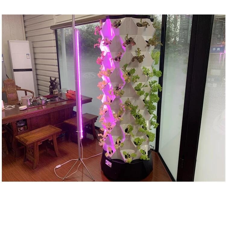 New Agricultural Greenhouse Indoor Pineapple Tower Garden Hydroponic Growing System Aeroponic Vertical with Core Pump Component