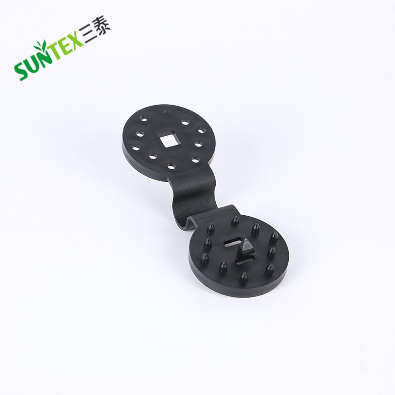 Reusable Sunshade Net Clip Fixed Buckle Sunscreen Black O shape Nets Button