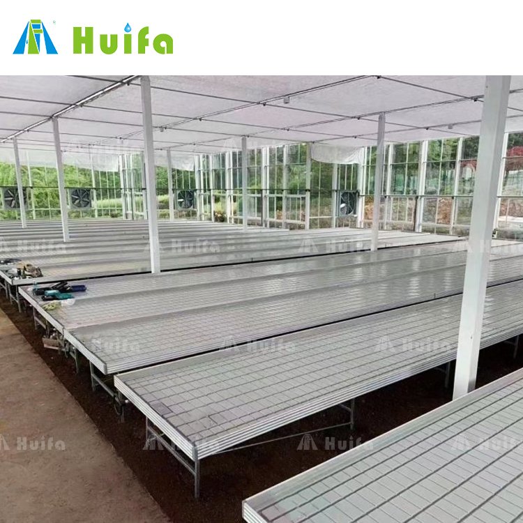 Wholesale Agriculture Greenhouse Bench Hydroponics Grow Flood Table And Frames Clone Seed Growing Bed Ebb Tables