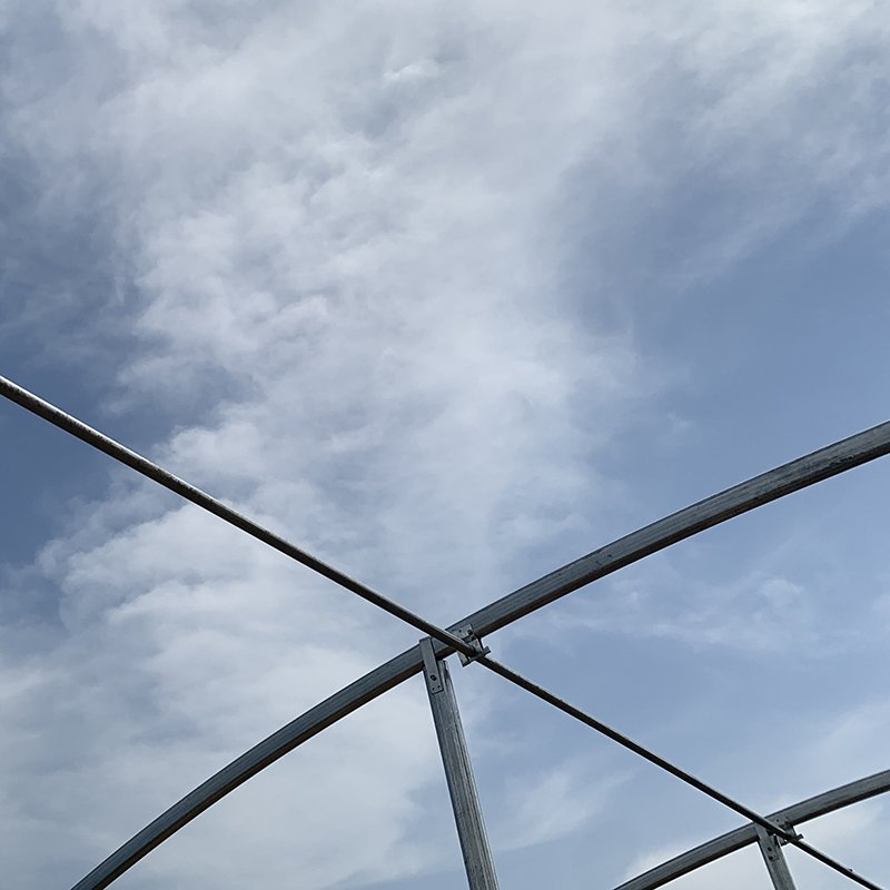 Wholesale High Tunnel Tomato Greenhouse with Shade Net Economic Agricultural Greenhouses for Export
