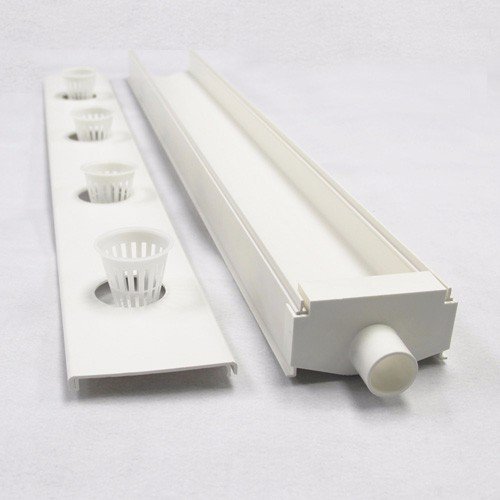 Hydroponic Growing System PVC NFT Channel Pipe for Agriculture Greenhouse