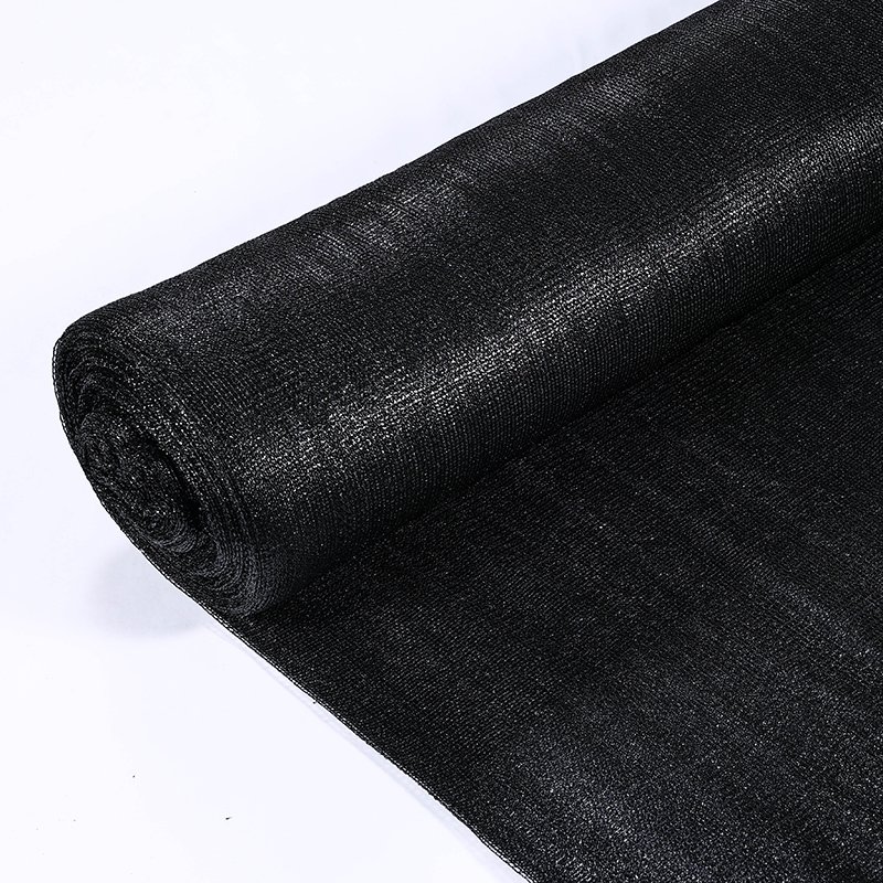 HDPE UV Stabilized Flat needle black sunshade net sunscreen net agricultural greenhouse shade net