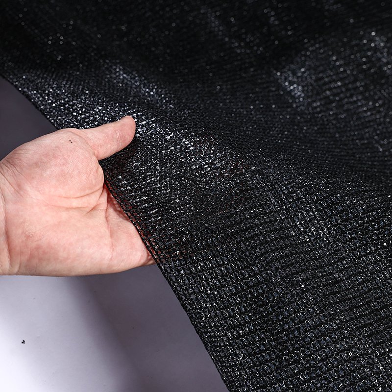 HDPE UV Stabilized Flat needle black sunshade net sunscreen net agricultural greenhouse shade net