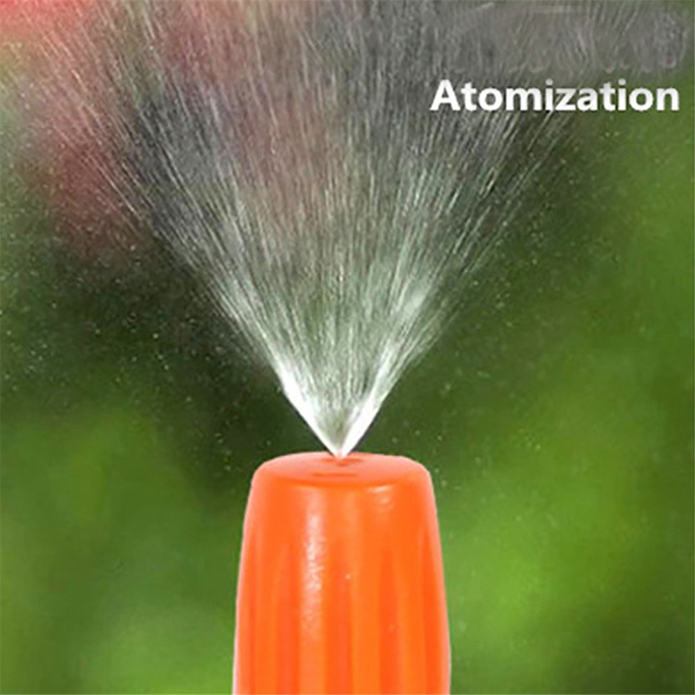 Plastic 1/2 Inch Irrigation Sprinkler Fogger Nozzles with Male Thread Garden Watering Misting Nozzle