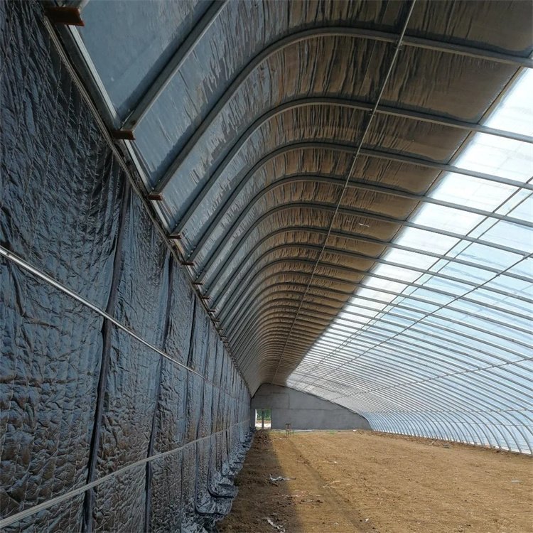 Heat Preservation double layer agricultural greenhouse low cost passive in-solar greenhouses
