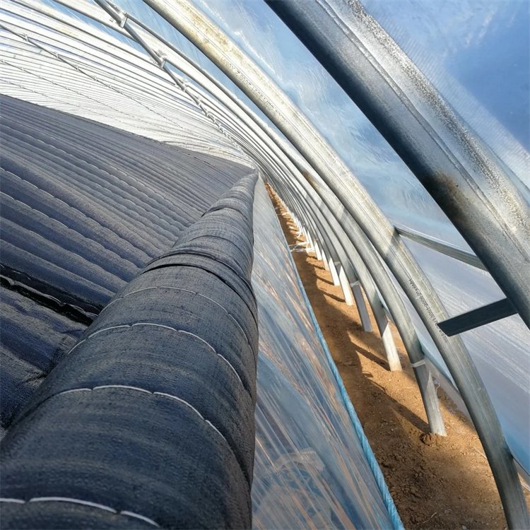 Heat Preservation double layer agricultural greenhouse low cost passive in-solar greenhouses