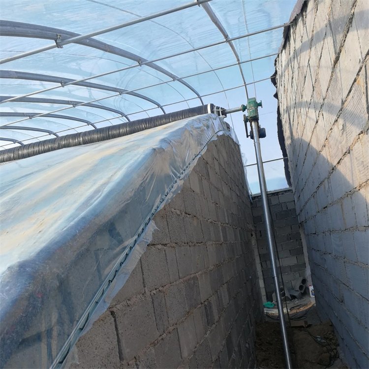 Heat Preservation double layer agricultural greenhouse low cost passive in-solar greenhouses