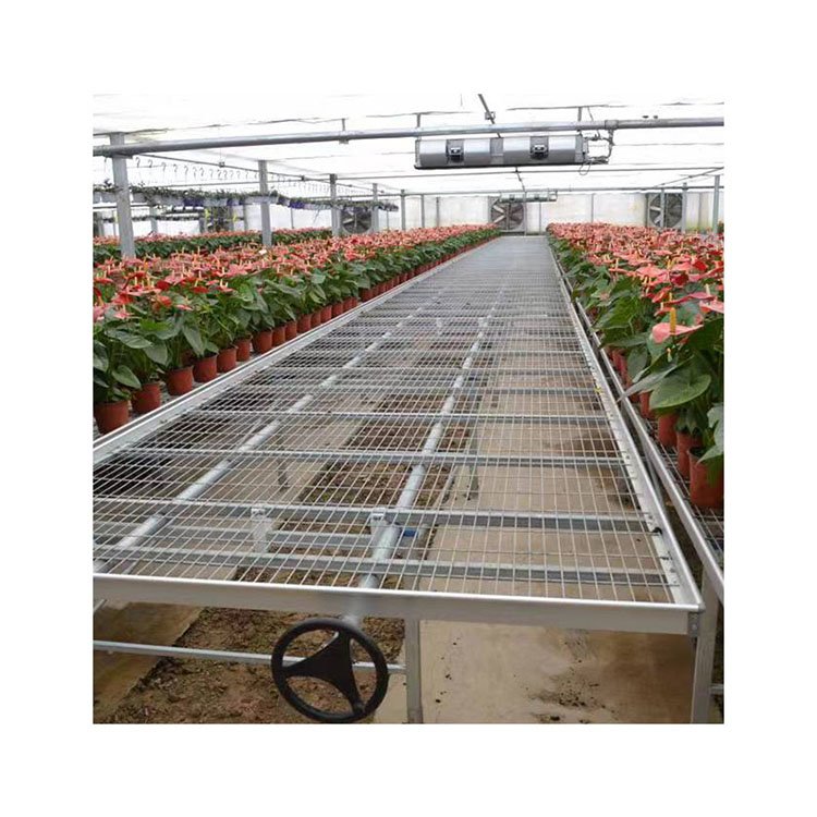 Direct sale agricultural greenhouse planting net mobile seedling bed corrosion-resistant and wear-resistant