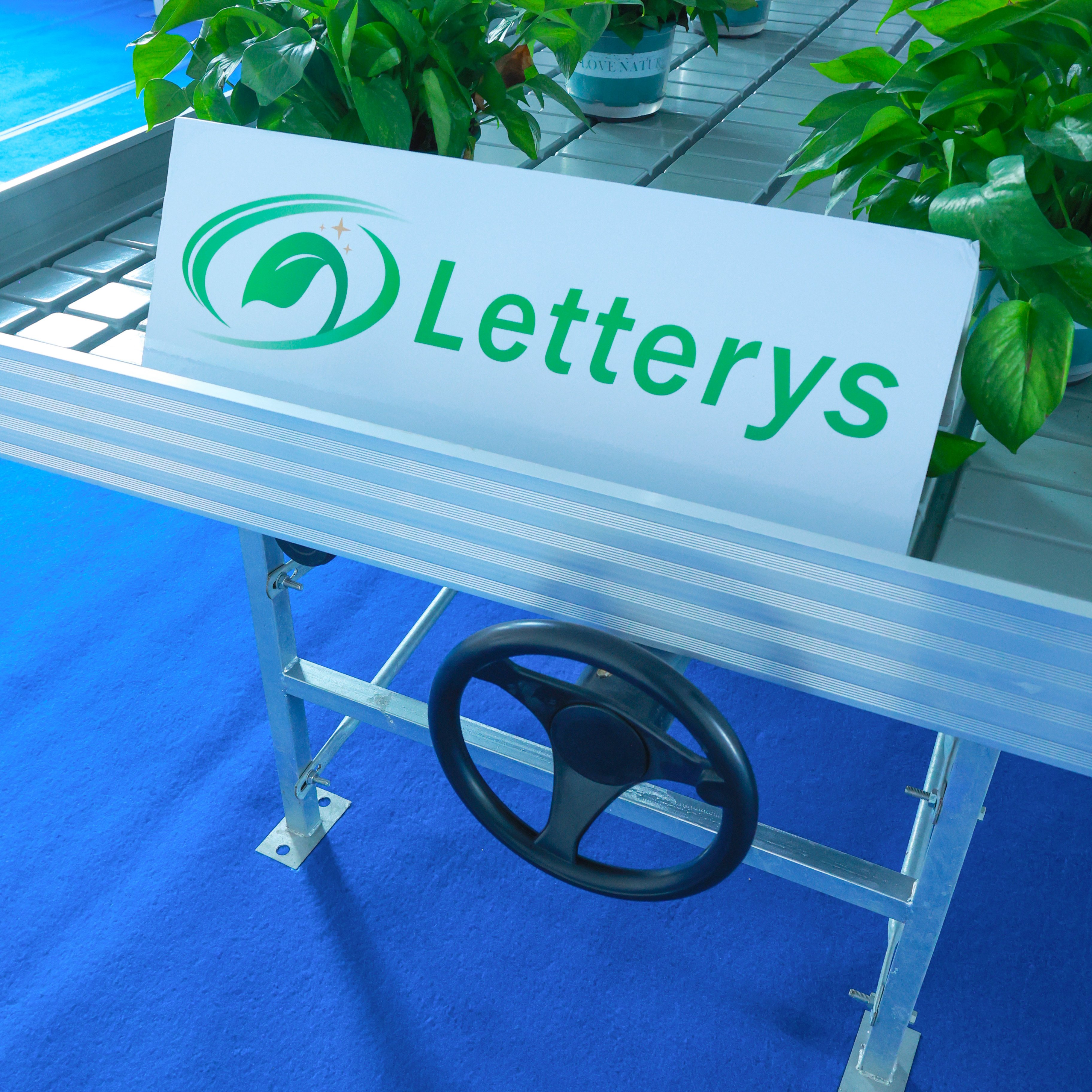 Flower seeding Hydroponic Growing System Adjustable Ebb and Flow Rolling Table Benches