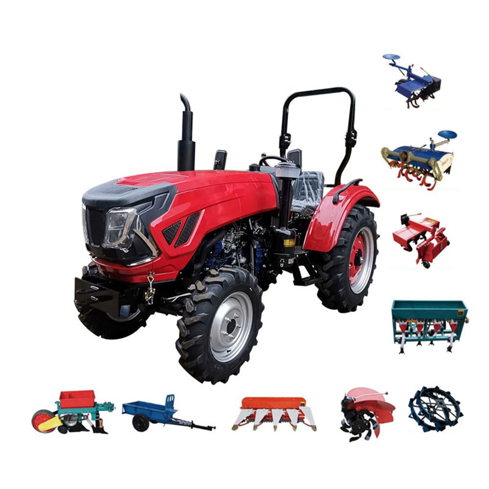 Support customized diesel engine 50HP for greenhouse use tractor price agricultural for factory sale cheap price for sale
