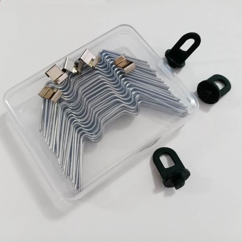 Stainless Steel "W" Wire Greenhouse Glazing Clips