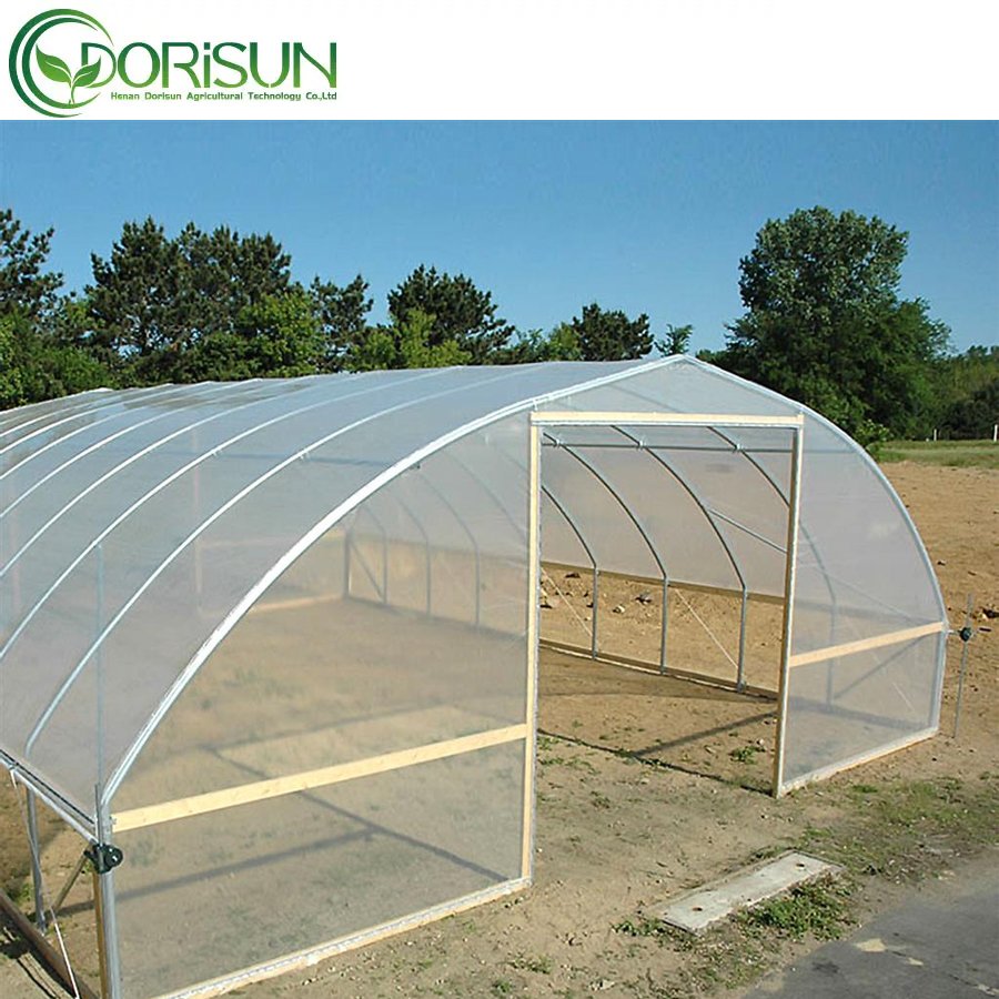 Large Agricultural Greenhouses And Farm tunnel Greenhouse plastic film Cultivation Shed Skeleton greenhouse