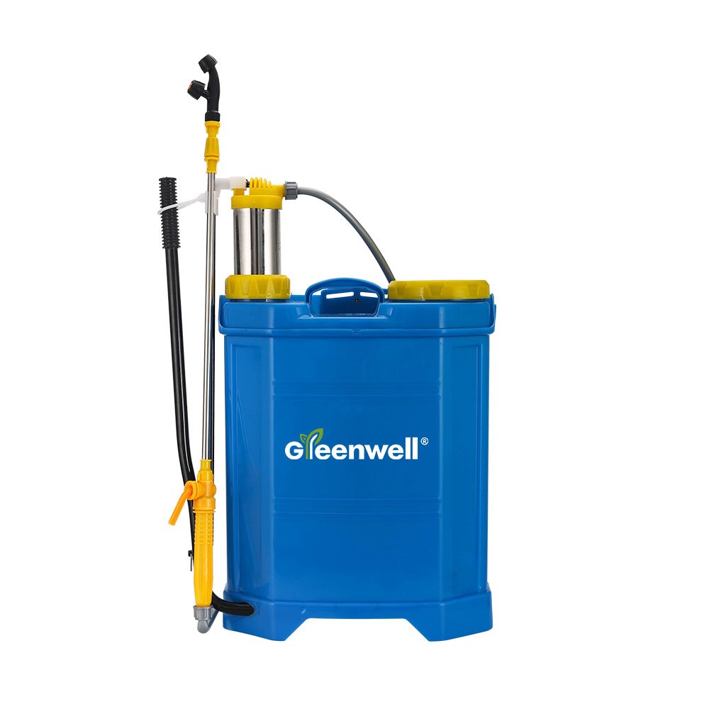 Greenwell hand pump operated plastic sprayer spray machine for agriculture