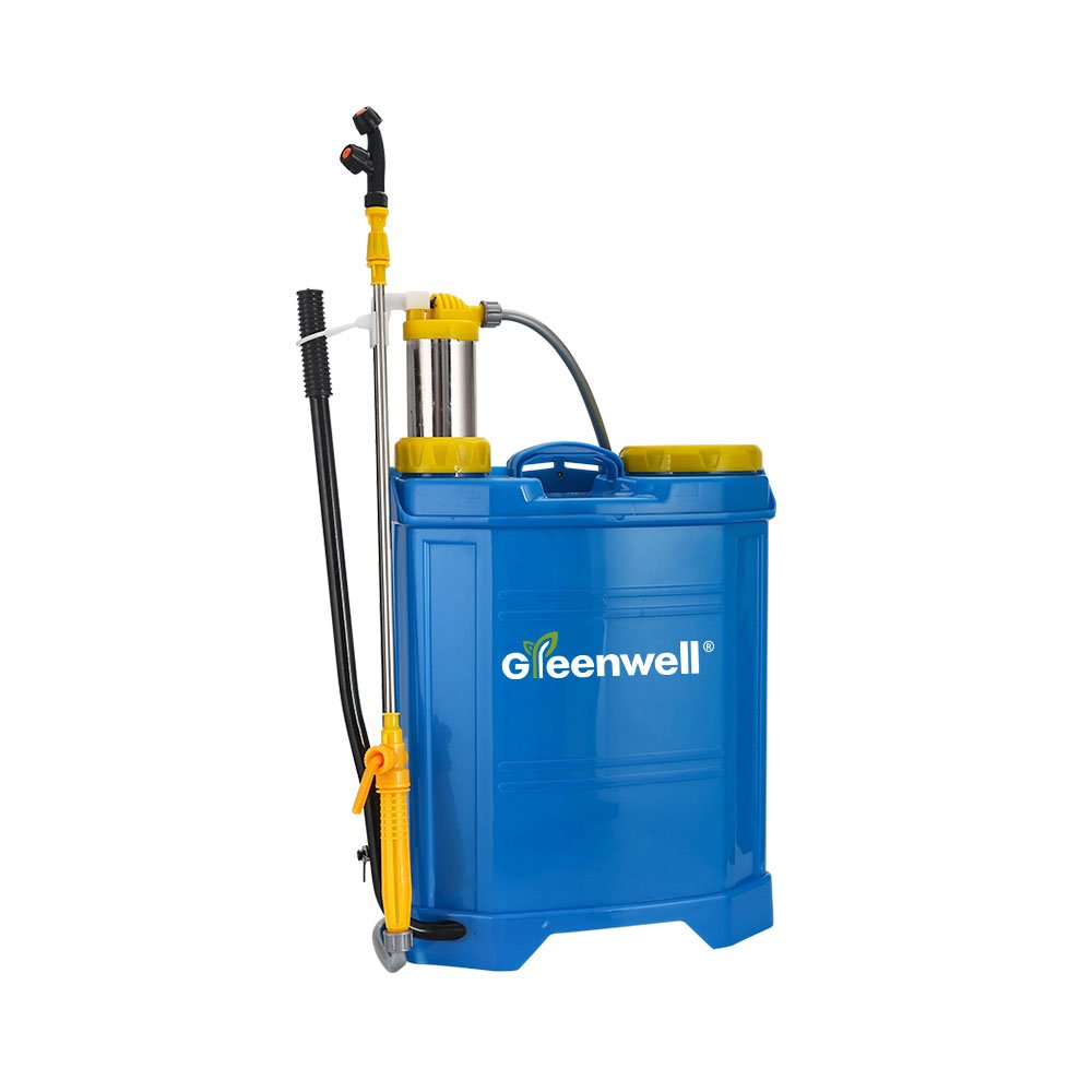 Greenwell hand pump operated plastic sprayer spray machine for agriculture
