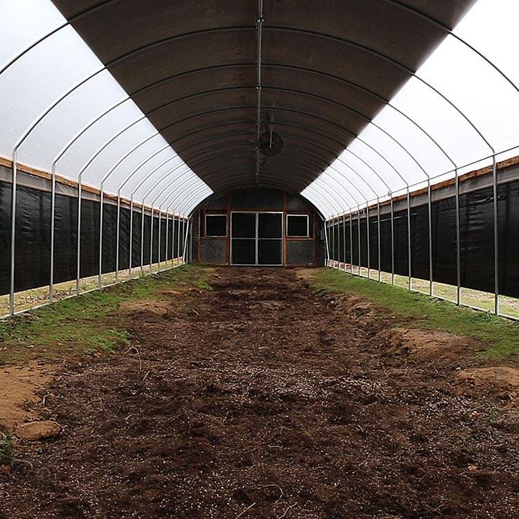 One-One Large Greenhouse with Cooling System New Design Galvanized Steel Frame PE Film Material for Plant Use in Agriculture