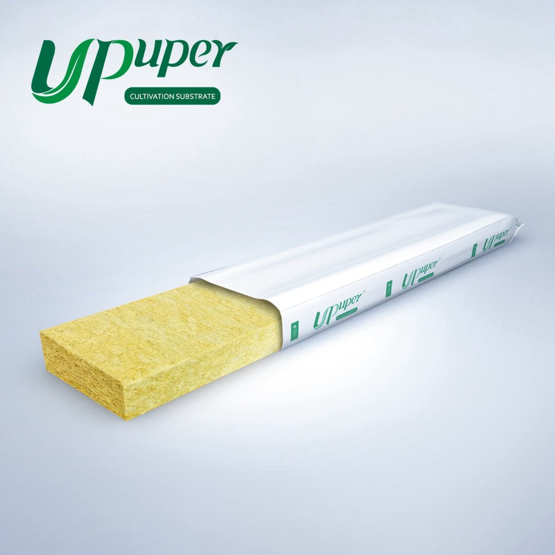UPuper agricultural greenhouses automated drip system horticulture unislab rock wool hydroponic slabs