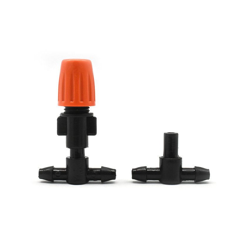 Three-Way Adjustable Garden Mist Sprinkler Sprayer Greenhouse Vegetable Roof Cooling Micro Irrigation Fogger Atomizing Nozzle