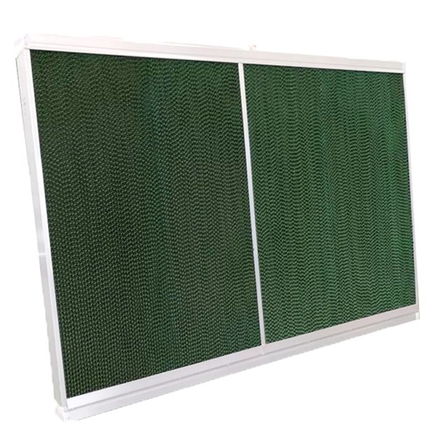 Agriculture Greenhouse wet pad wall and fans
