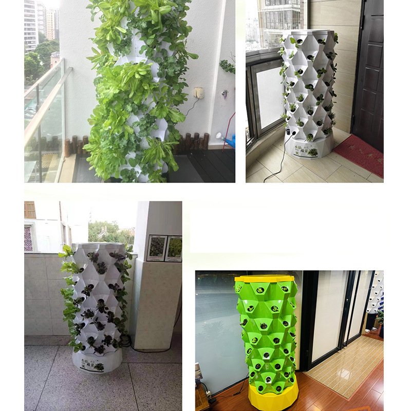 New Agricultural Greenhouse Vertical Farming irrigation hydroponics equipment Hydroponic System Indoor Pineapple Aeroponic Tower