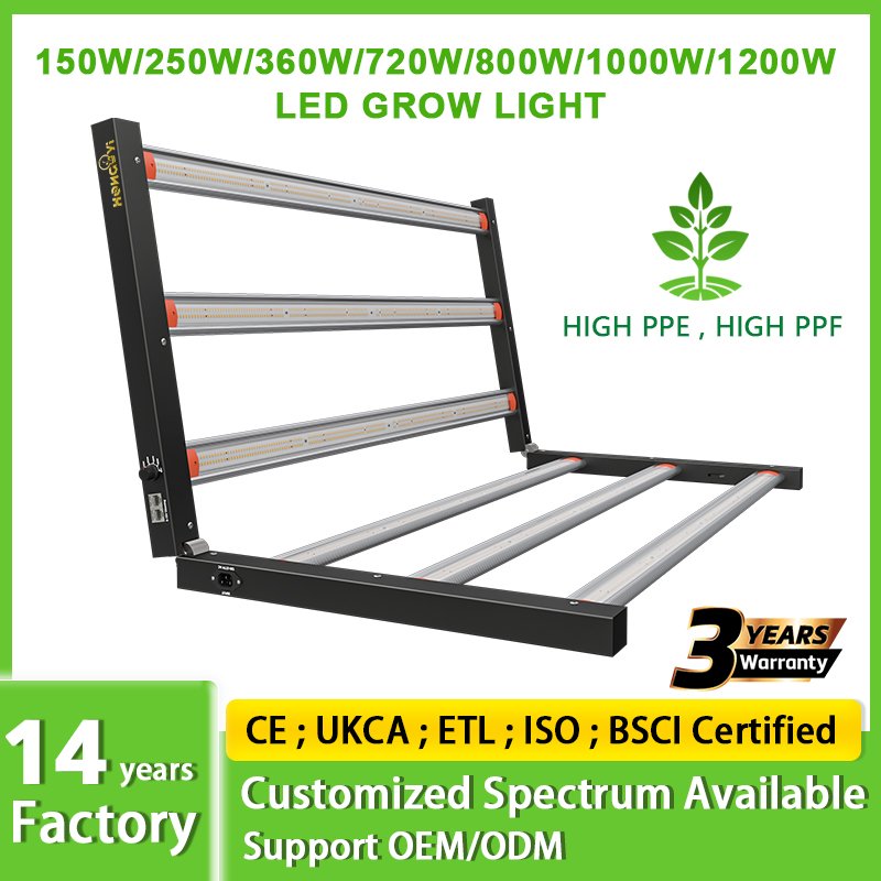 Low Price 720W LED Grow Light LED Full Spectrum 6 Bars For Greenhouse Hydroponic Plant Growth Light