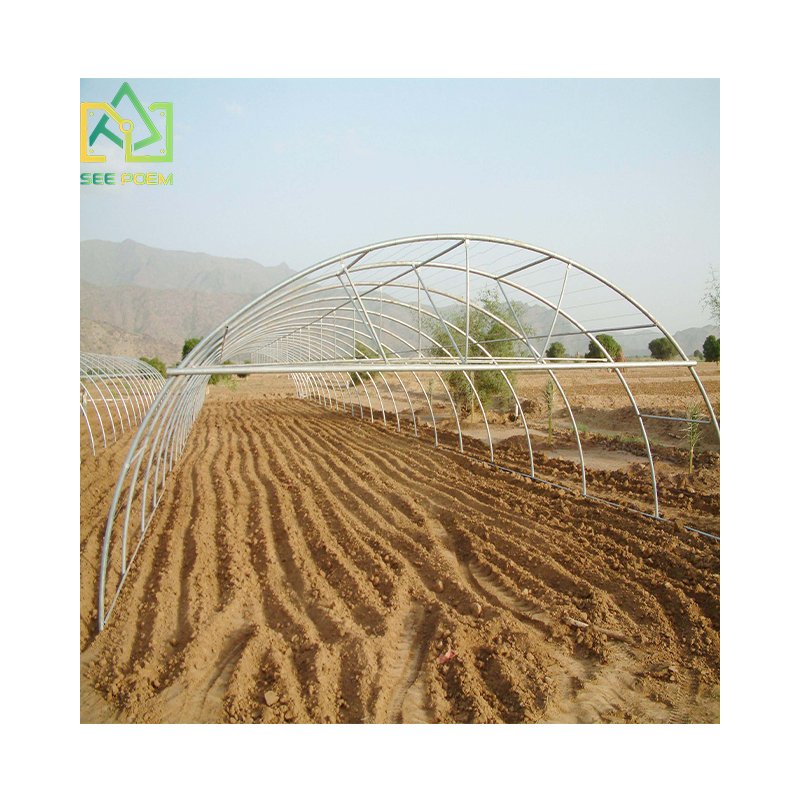 Industrial Polycarbonate sheet greenhouses Prefab agricultural greenhouses