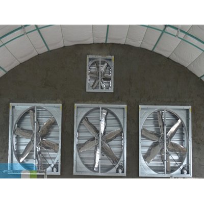 Industrial Large Exhaust Fan with Motor for Greenhouse Agriculture Hot Dip Galvanized Hammer Ventilation Way