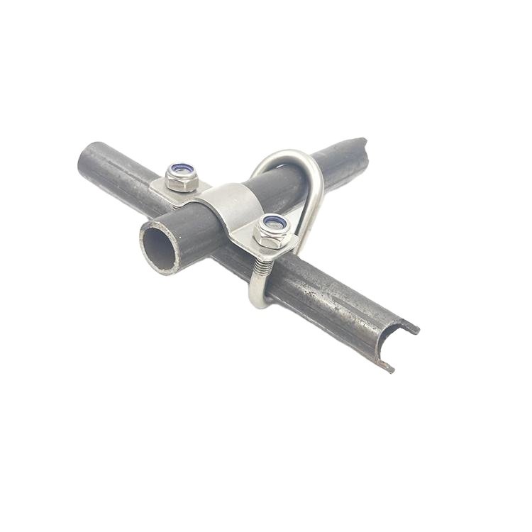 Agriculture accessories pipe connector clamps purlin cross connector for greenhouse/Piping Hoop Clamp