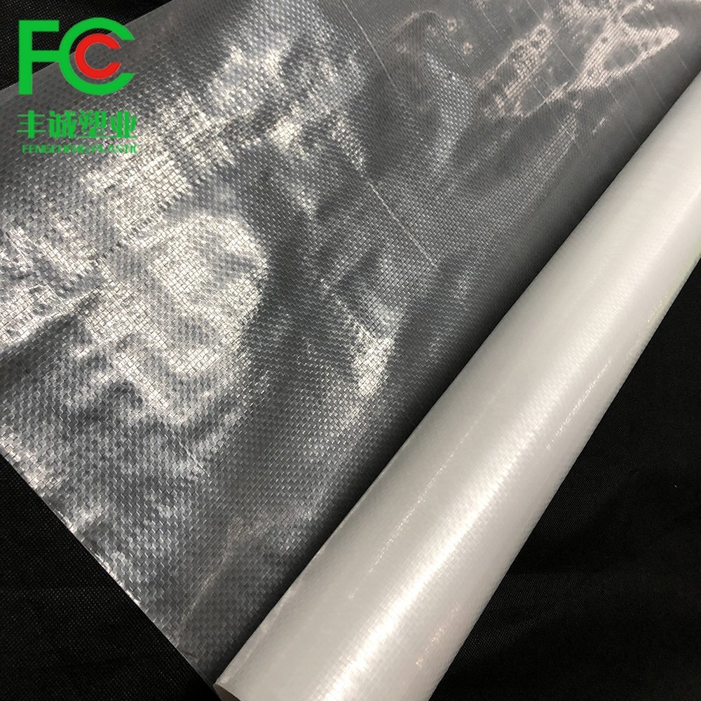 6mil UV resistant plastic agriculture poly film,control solar waterproof woven plastic film greenhouse for sale