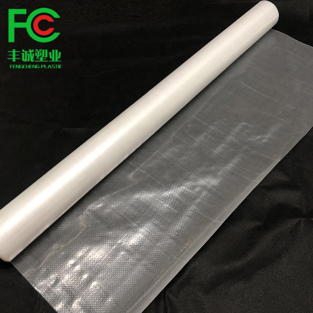 6mil UV resistant plastic agriculture poly film,control solar waterproof woven plastic film greenhouse for sale