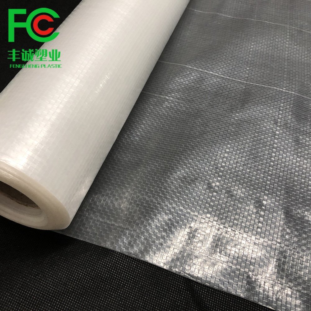 6mil UV resistant plastic agriculture poly film,control solar waterproof woven plastic film greenhouse for sale