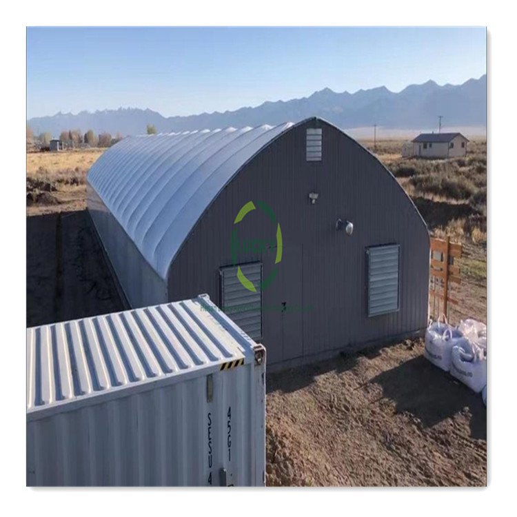 Agriculture Equipment 10m*100m Hydroponic Container Light Deprivation Blackout Film Multi Span Greenhouses