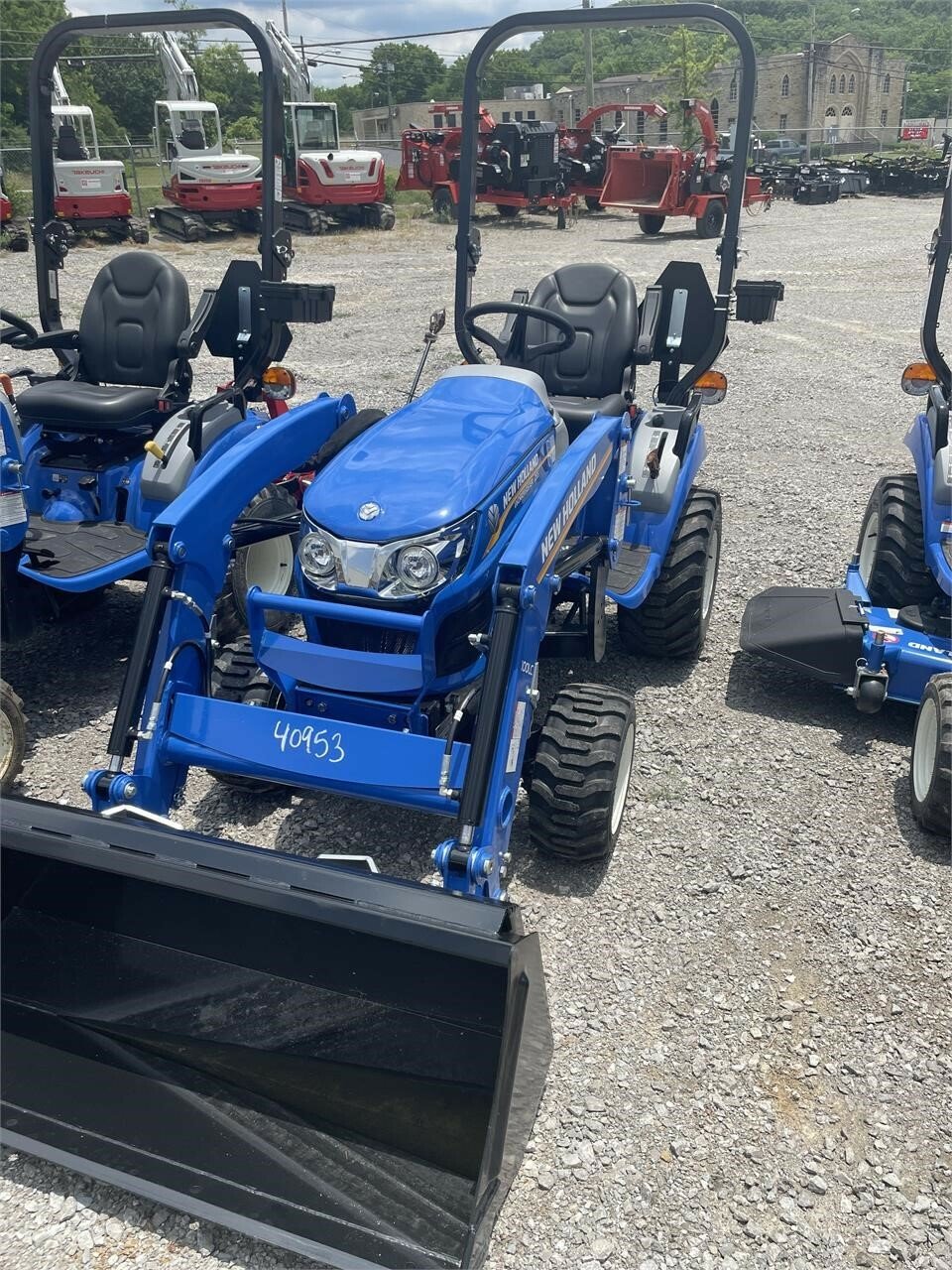 Farm Tractor 25HP 4WD New -Hollands Workmaster 25S Tractor with Front Loader Hydrostatic Transmission