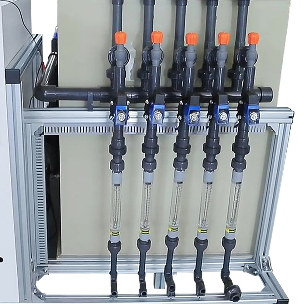 BUYUN 10 nutrient channels automatic irrigation solution hydroponic system for tomato agriculture greenhouse