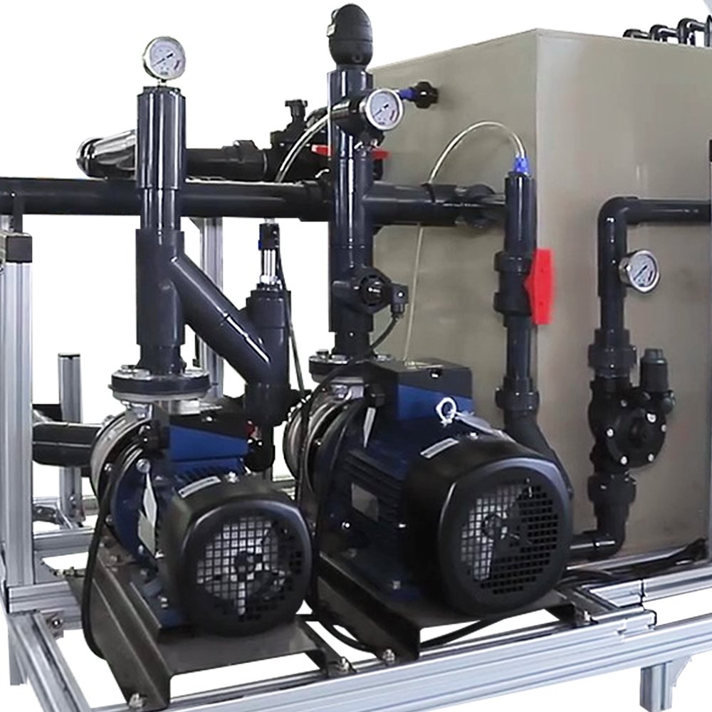 BUYUN 10 nutrient channels automatic irrigation solution hydroponic system for tomato agriculture greenhouse