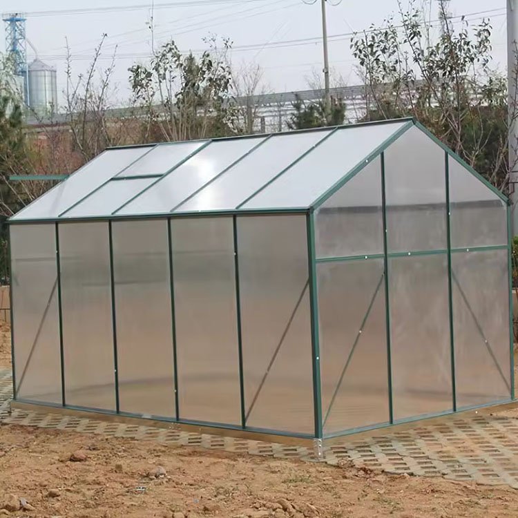 Quality walk-in greenhouse polycarbonate sturdy garden easy to carry