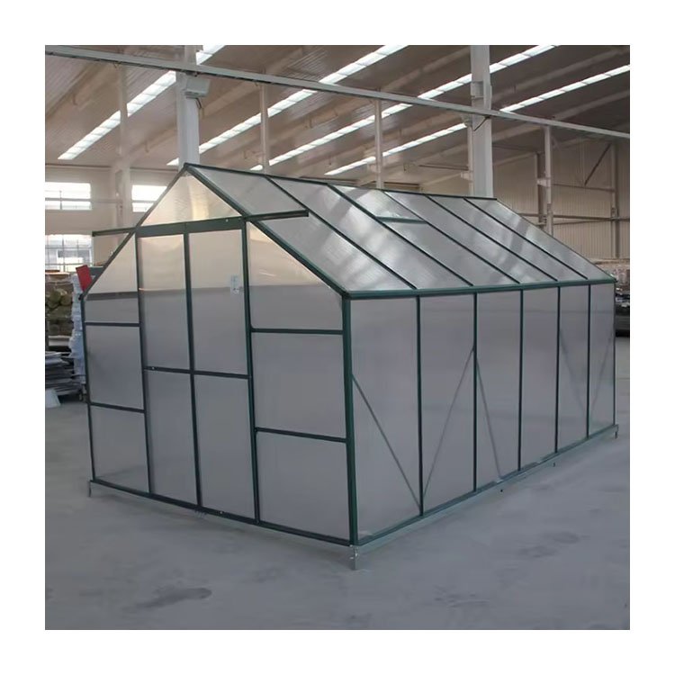 Quality walk-in greenhouse polycarbonate sturdy garden easy to carry
