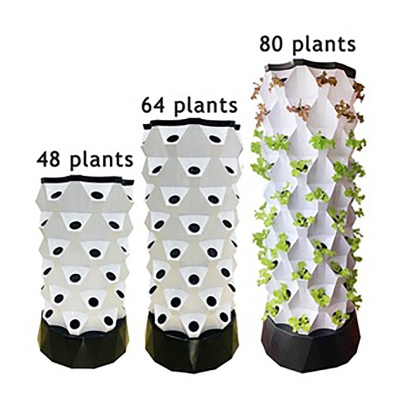 Aeroponic Tower For Greenhouse Indoor Hydroponic Tower Garden Hydroponic Growing System