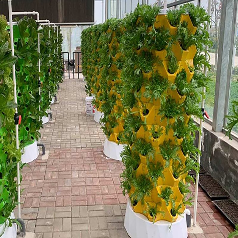 Aeroponic Tower For Greenhouse Indoor Hydroponic Tower Garden Hydroponic Growing System