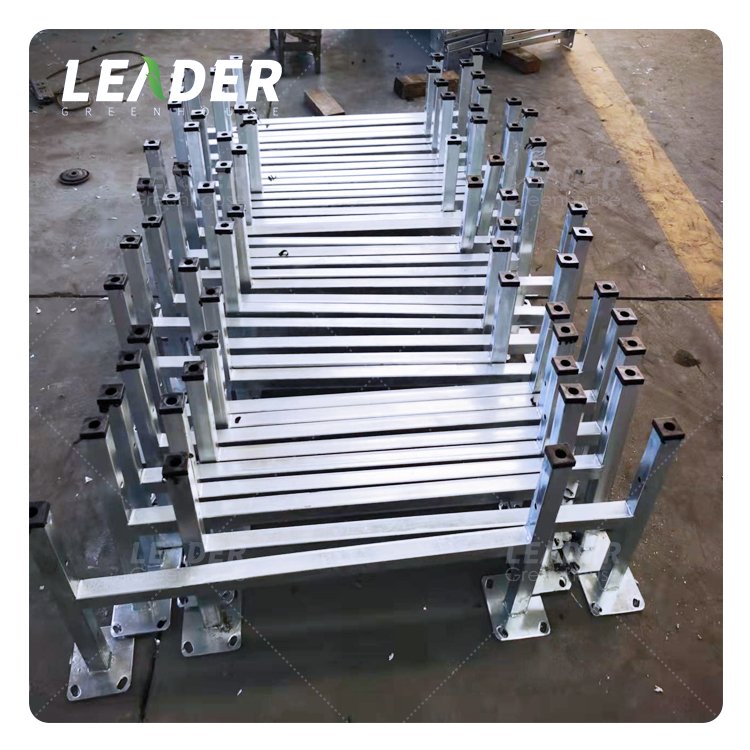 Low Cost Customized 4X8ft Ebb And Flow Growing System Movable Rolling Nursery Bench For Thailand Market Hemp Grow Rolling Bench