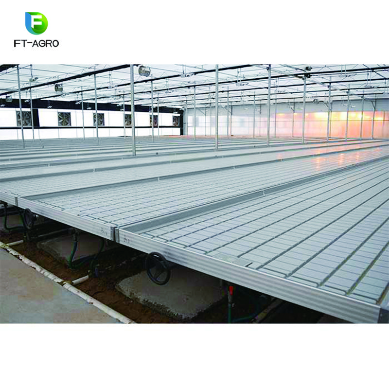FT Agriculture Movable Flood and Drain table Greenhouse Seeding Bed