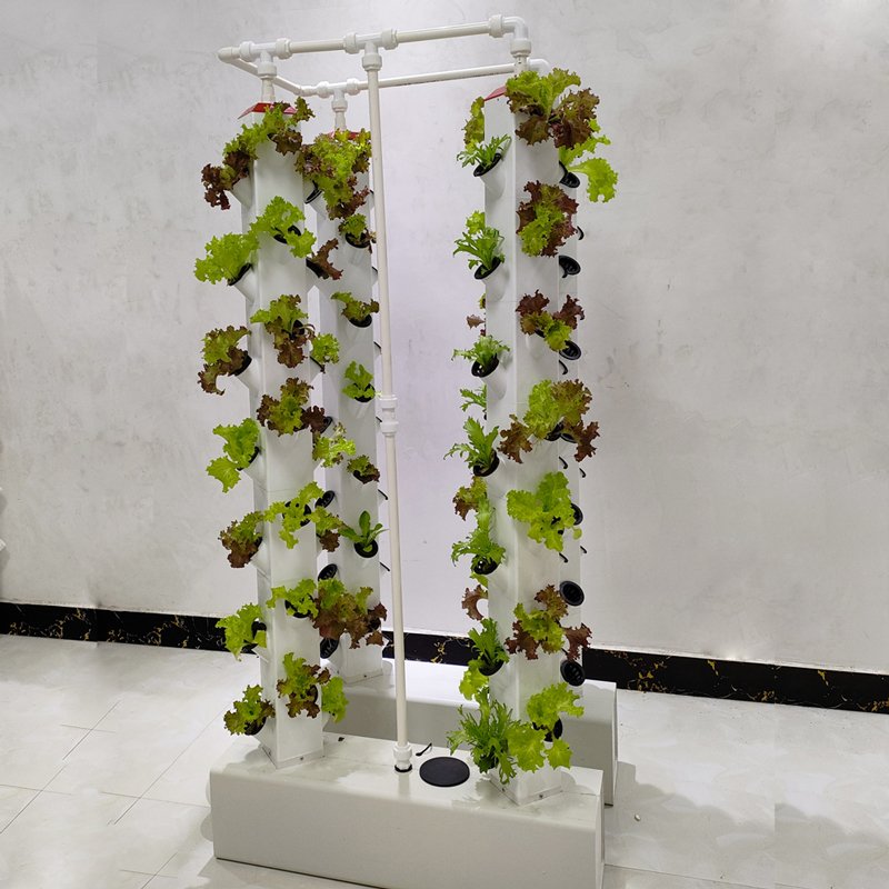 Hydroponic greenhouse vertical aeroponics towers garden growing systems multilayer vertical aeroponics tower