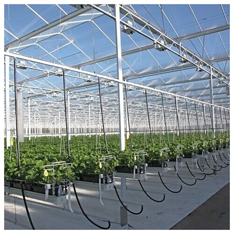 Agricultural Greenhouse Indoor Hydroponic System Flood Trays Ebb Flow Grow Table Rolling Benches
