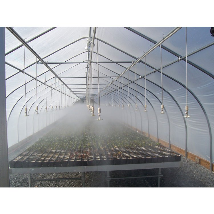 Commercial Greenhouse Kits Single-Span Vegetable Seeding Agricultural Frame Plastic Film Tunnel Strawberry Greenhouse